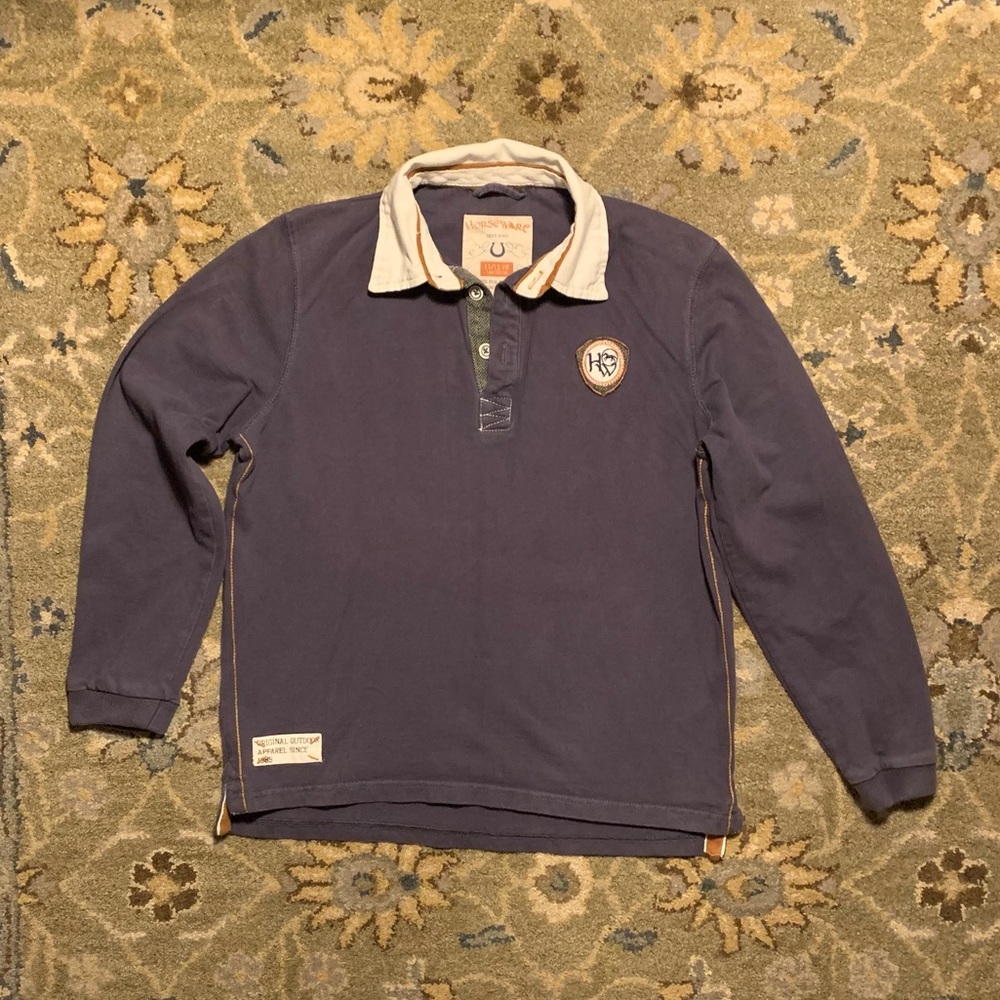 Boys Horsewear Ireland Rugby Polo Shirt